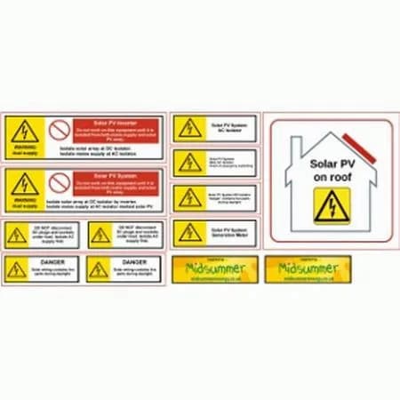 MCS-Compliant Warning Labels